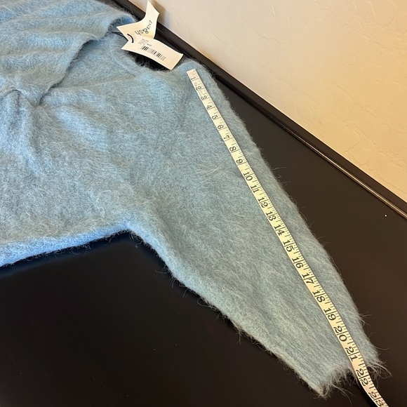 Ba&Sh Pullover Fill alpaca blend fuzzy knotted sweater, NWT, size 2 (Sm/Med) - Picture 8 of 12